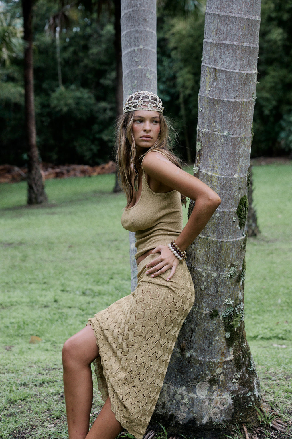 Sunset Skirt - Gold Shimmer