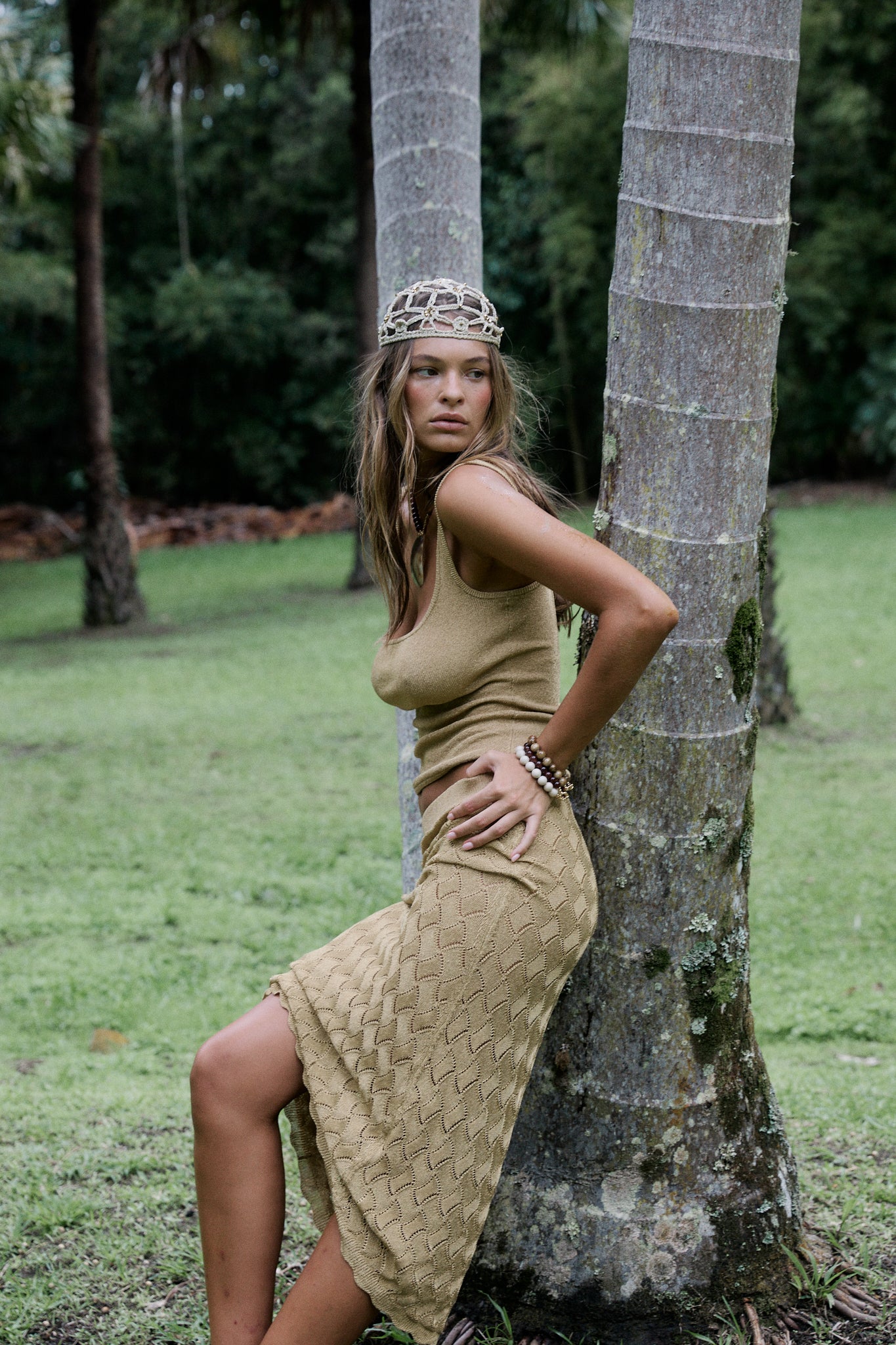 Sunset Skirt - Gold Shimmer