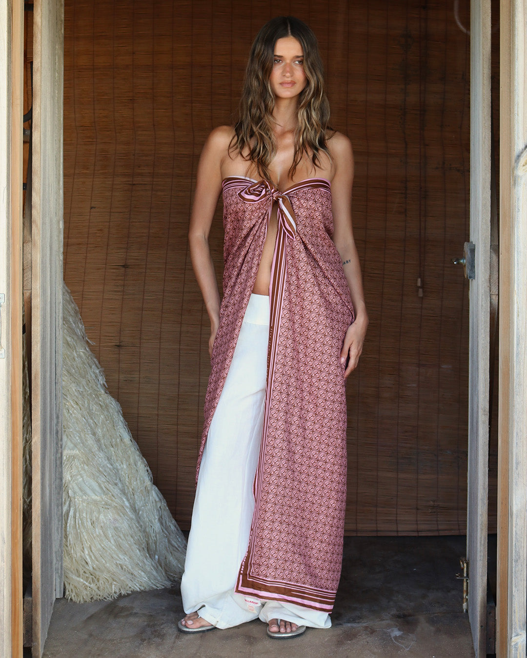 Heritage Sarong - Cherry Ripe