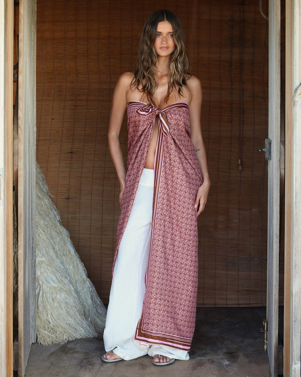 Heritage Sarong - Cherry Ripe