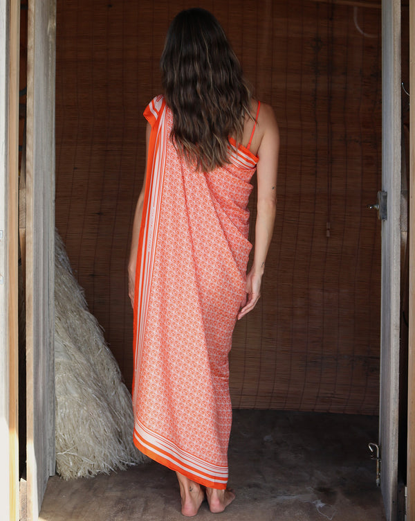 Heritage Sarong - Coral