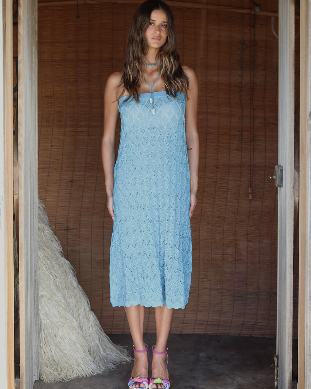 Sunset Skirt - Blue Shimmer