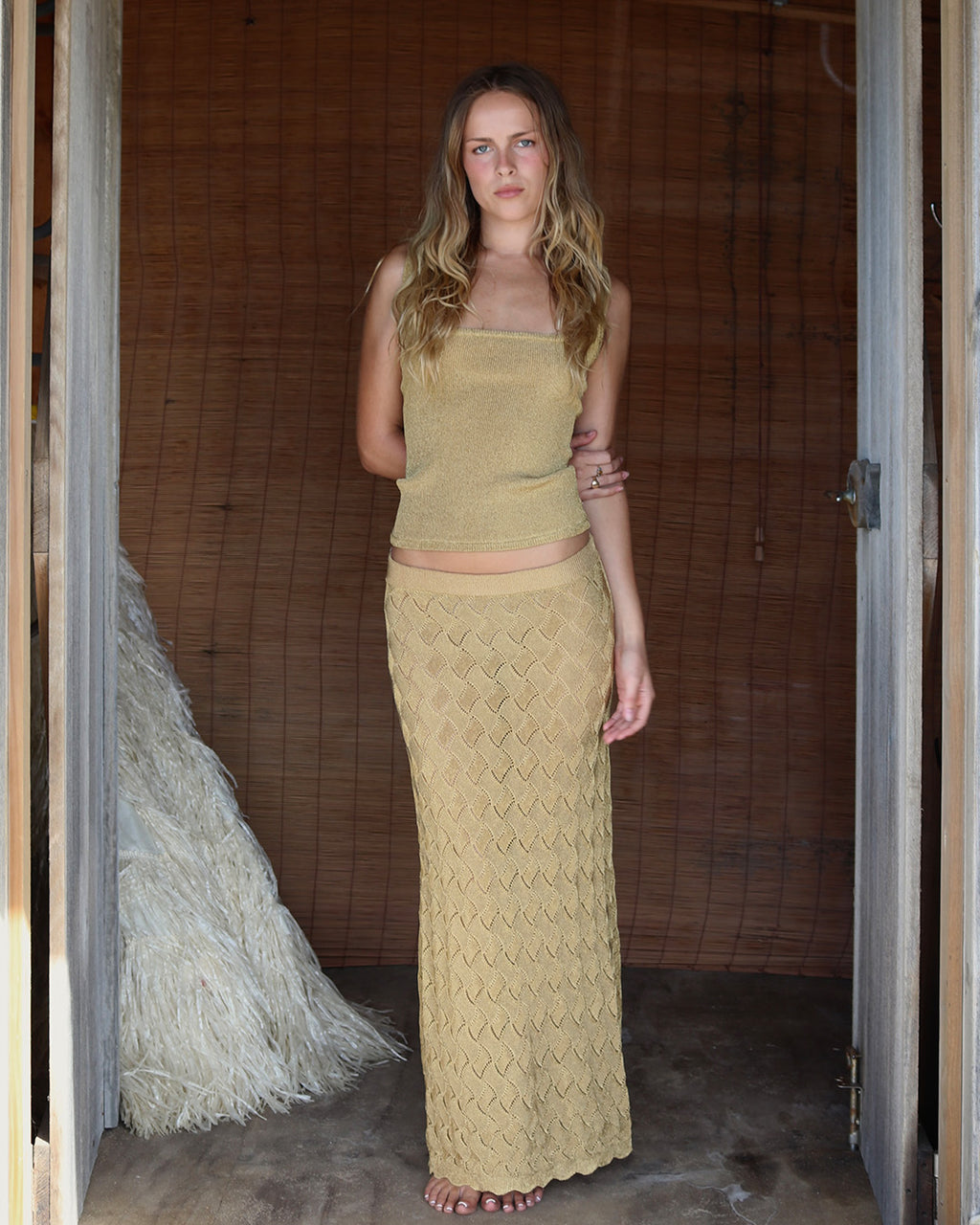 Sunset Skirt - Gold Shimmer