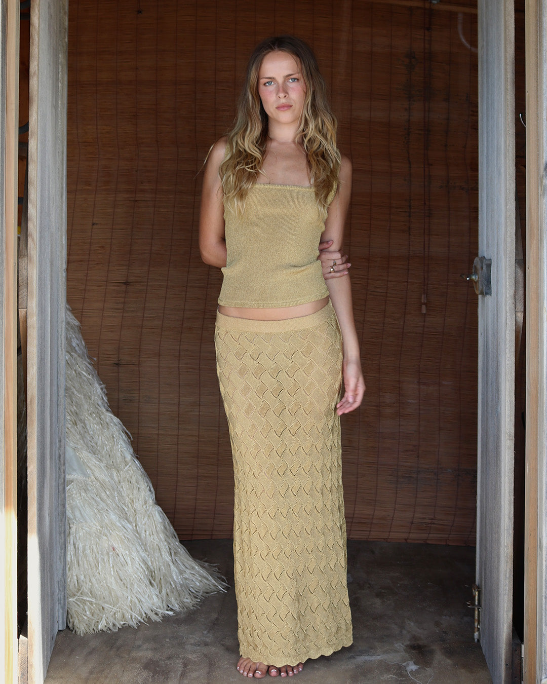 Sunset Skirt - Gold Shimmer