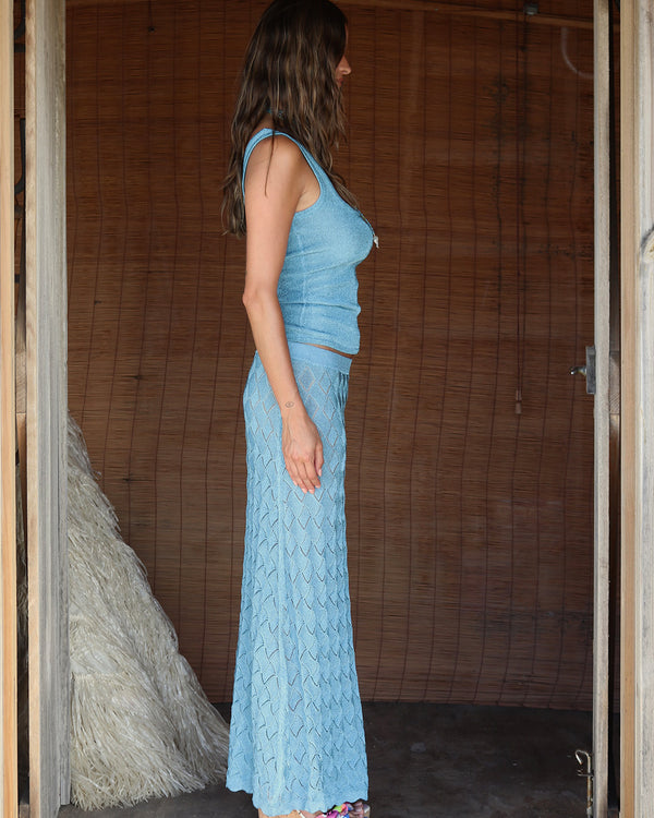 Sunset Skirt - Blue Shimmer