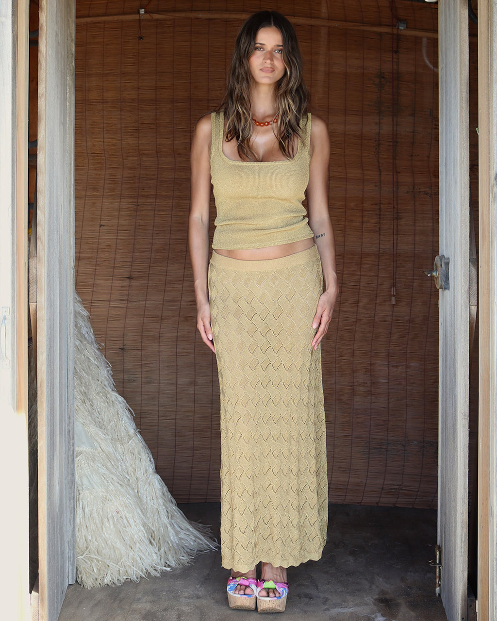 Sunset Skirt - Gold Shimmer