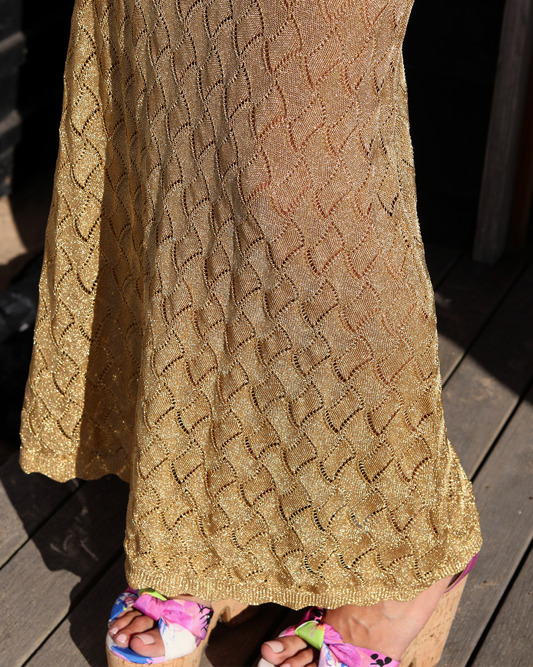 Sunset Skirt - Gold Shimmer